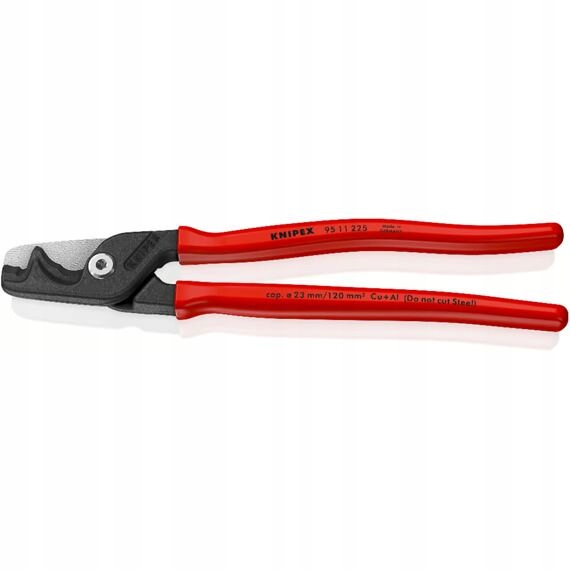 Knipex nůžky na kabely StepCut XL 225mm, tenké i velmi tvrdé kabely, 2 řezn