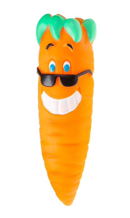 

Zabawka dla psa Nefi Marchewka piszcząca 19 cm