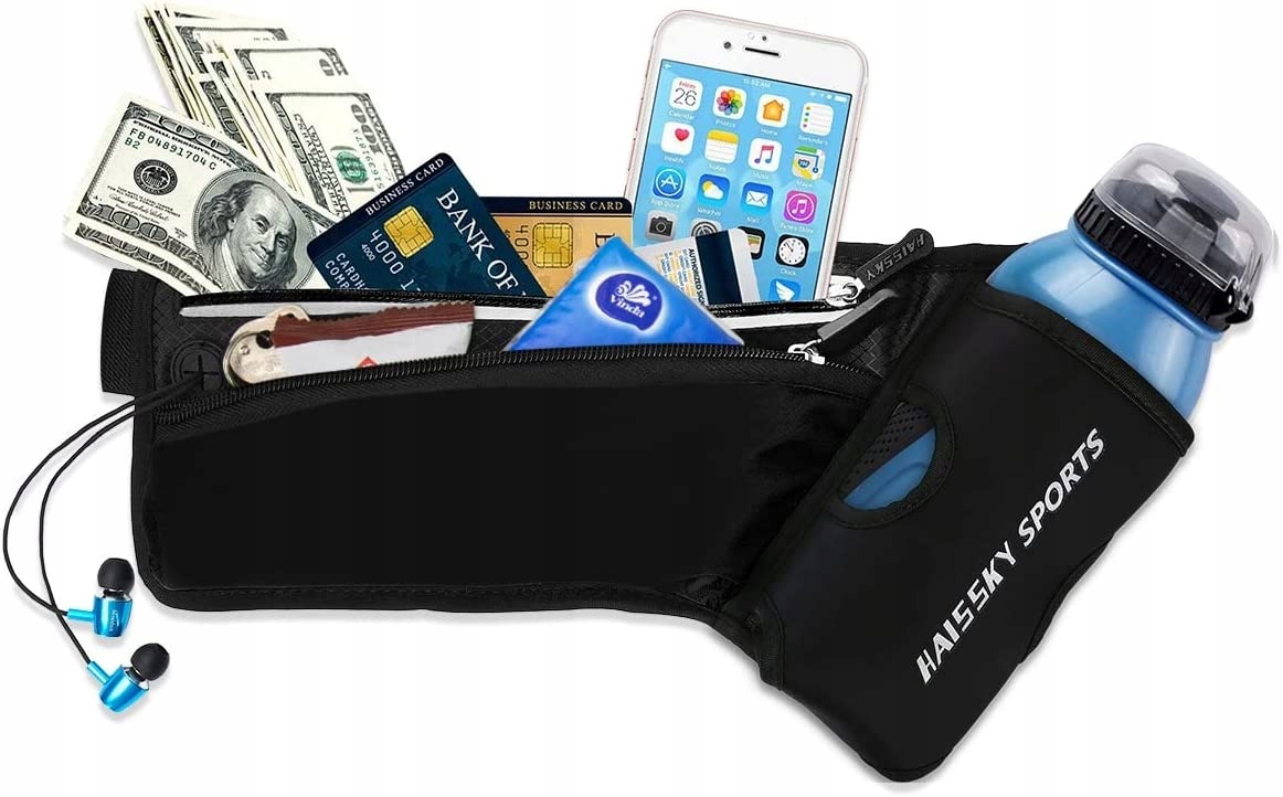 SASZETKA NERKA PAS NA SPACERY Z PSEM TELEFON BIDON Marka inna