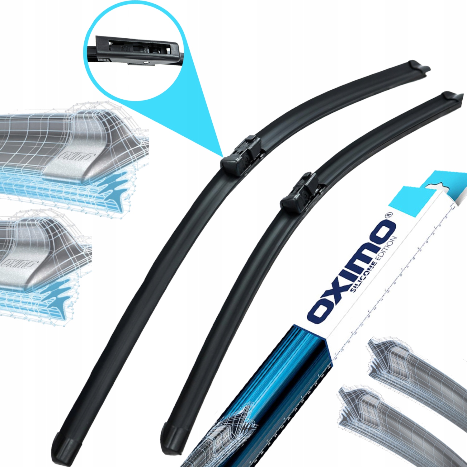 Wycieraczki Mg Hs (AS33) Suv Od 2024-07-01, (AS23) Suv Od 2018-09-01 Oximo