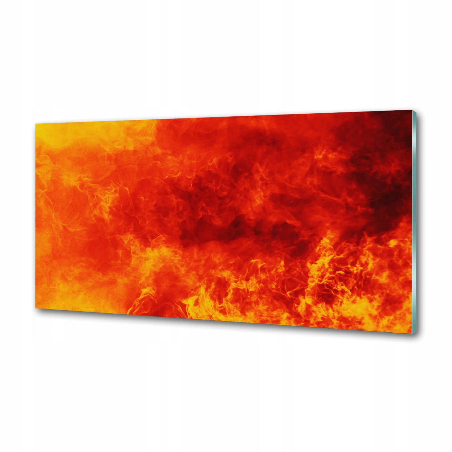 Panel medzi nábytkom v kuchyni Plamene 120x60 Lepidlo