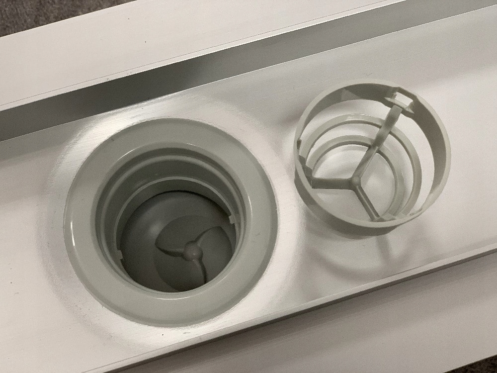 Odpływ liniowy Schedpol Base-Low 90 cm - Plate Kod producenta OLP90/ST-LOW