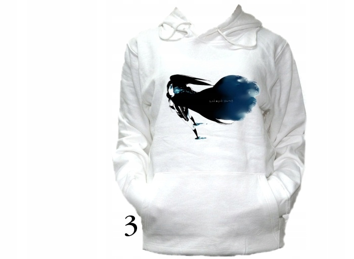 

Bluza Kaptur Anime Black Rock Shooter Wzory
