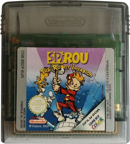 Spirou Robot Invasion - NINTENDO GAME BOY COLOR GBC PAL