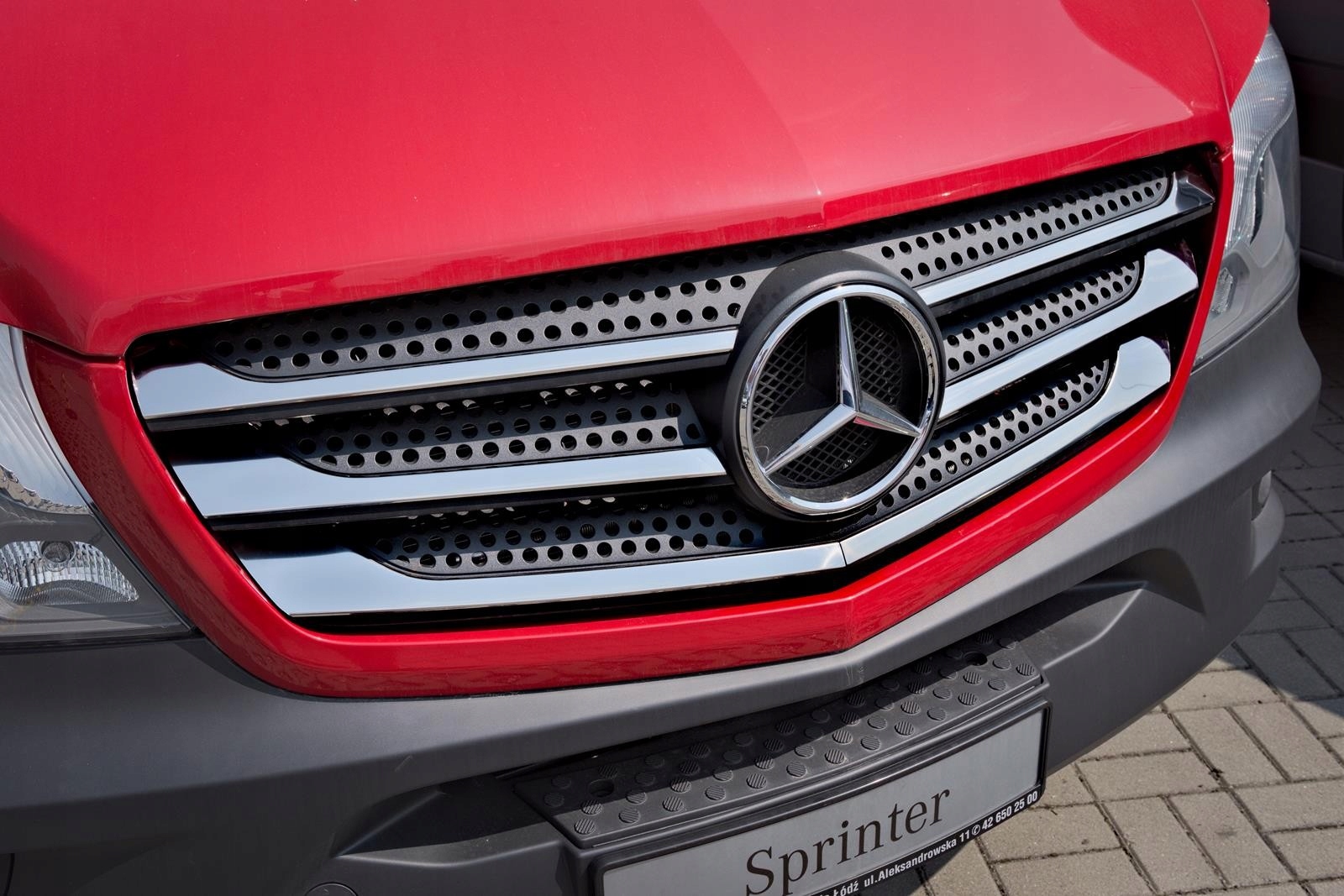 Nakładki na grill Mercedes Sprinter W906 FL