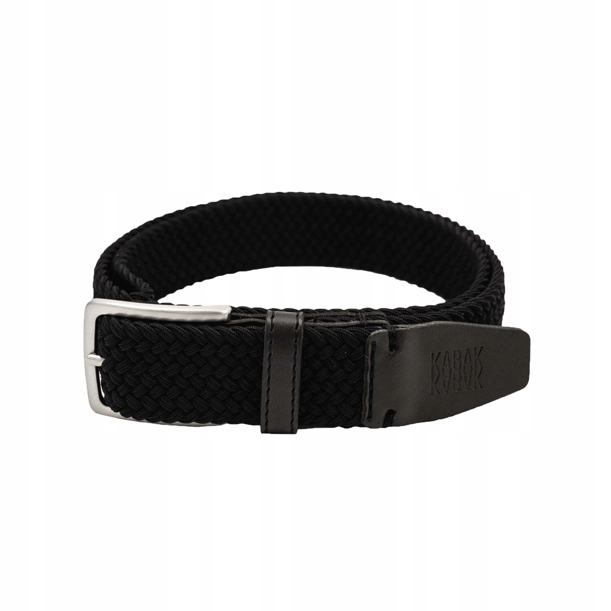 Pásek z recyklovaného materiálu černý 120