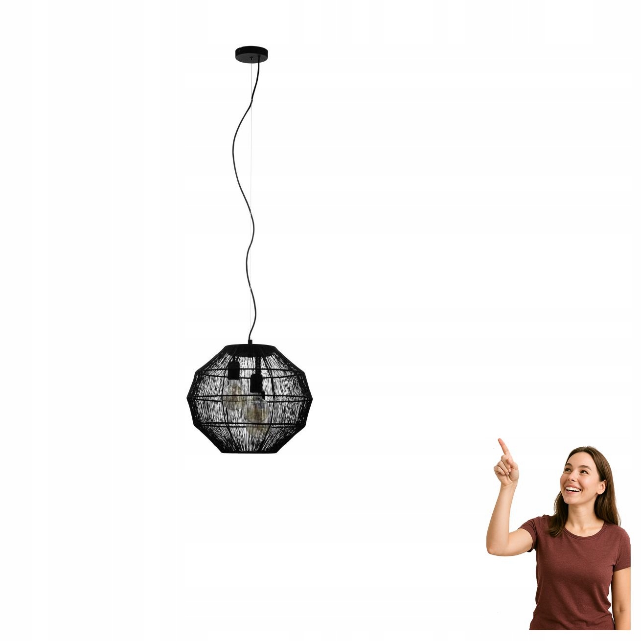 Závesná lampa Orbetello 390065 Eglo