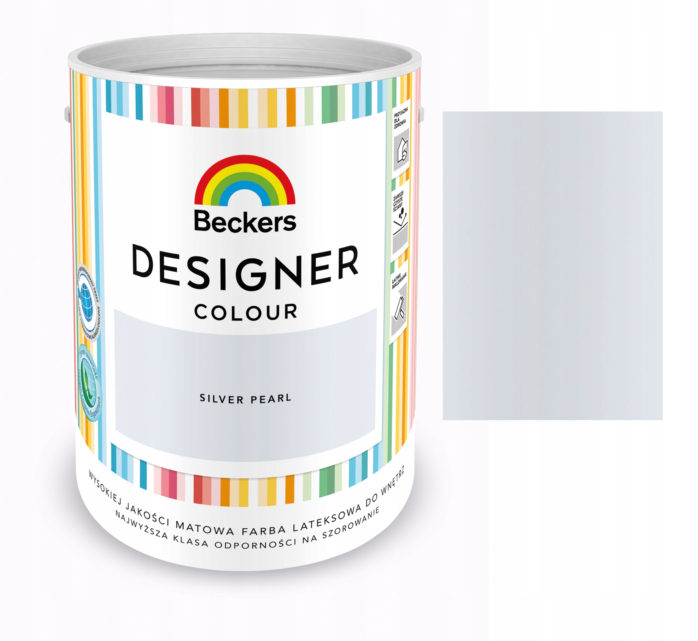 BECKERS FARBA DESIGNER COLOUR SILVER PEARL 5L