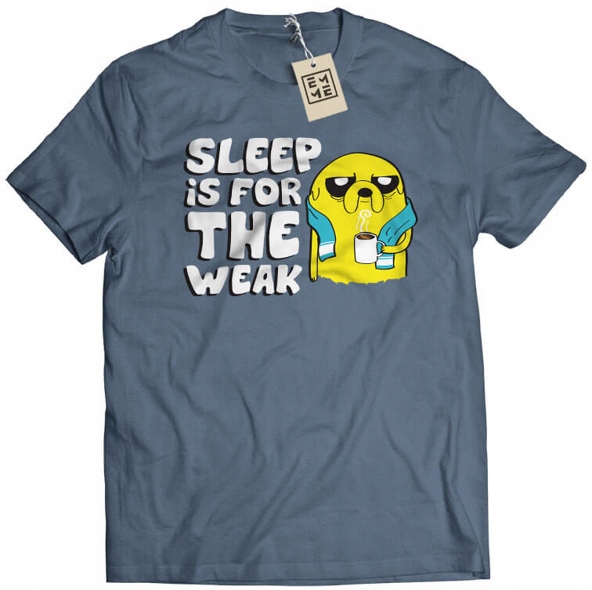 

Koszulka Sleep Is For The Weak Jake niebieska XL