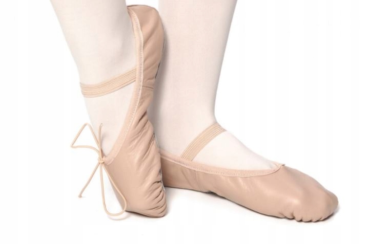 DANCE YOU BEŻOWE BALETKI DZIECIĘCE KLASYK 23 1JEY