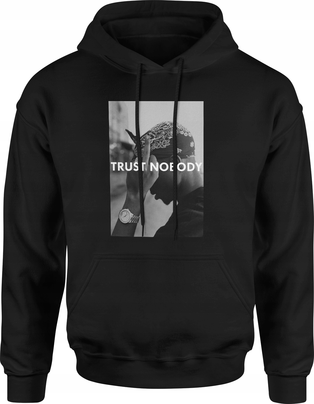 BLUZA MĘSKA 2PAC TUPAC 2 PAC TU PAC HIP HOP ROZM S Z KAPTUREM DRESOWA