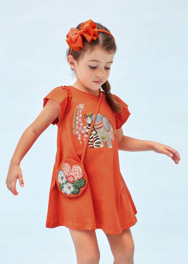 Sukienka Mayoral 3947-29 dla dziewczynki r128