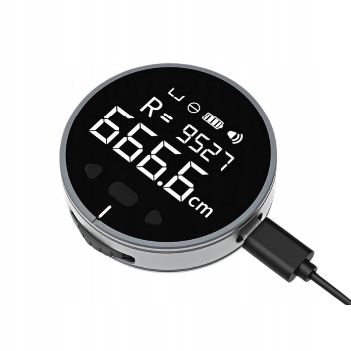 MIARA ELEKTRONICZNA HD LCD + ZESTAW KLUCZY DUKA Kolor czarny