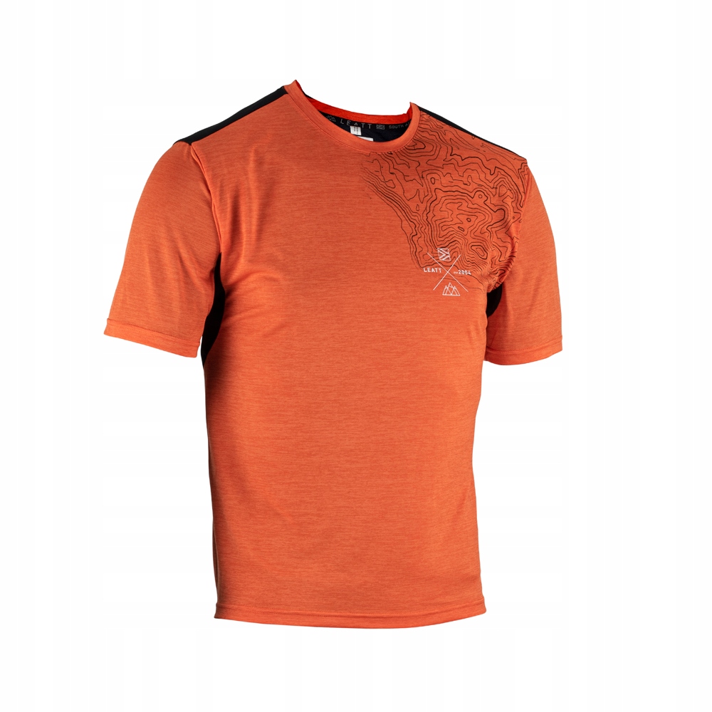 Leatt Koszulka Rowerowa Mtb Trail 1.0 Jersey Kolor Pomarańczowy Rozmiar M