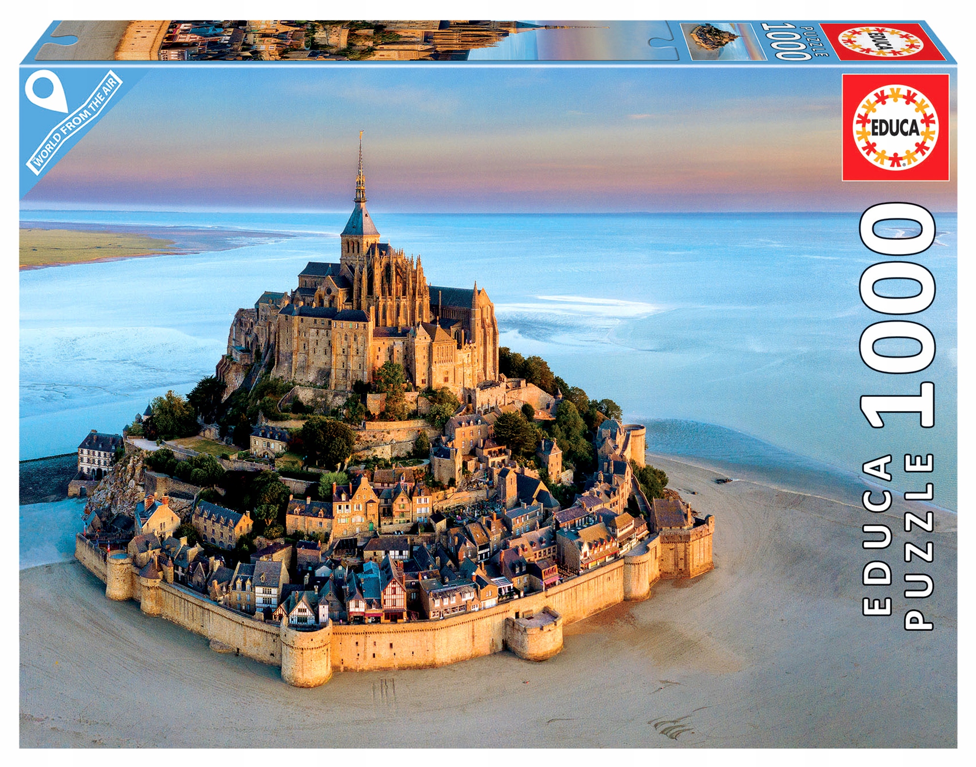

Educa Puzzle 1000 el Mont Saint-Michel Francja