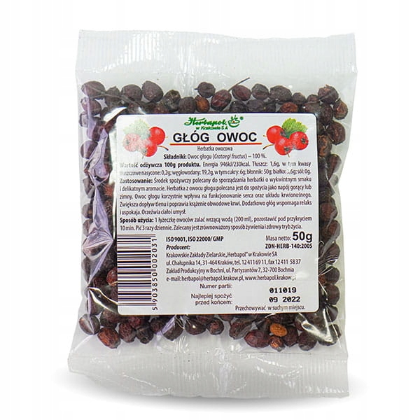 GŁÓG  OWOC  50 g