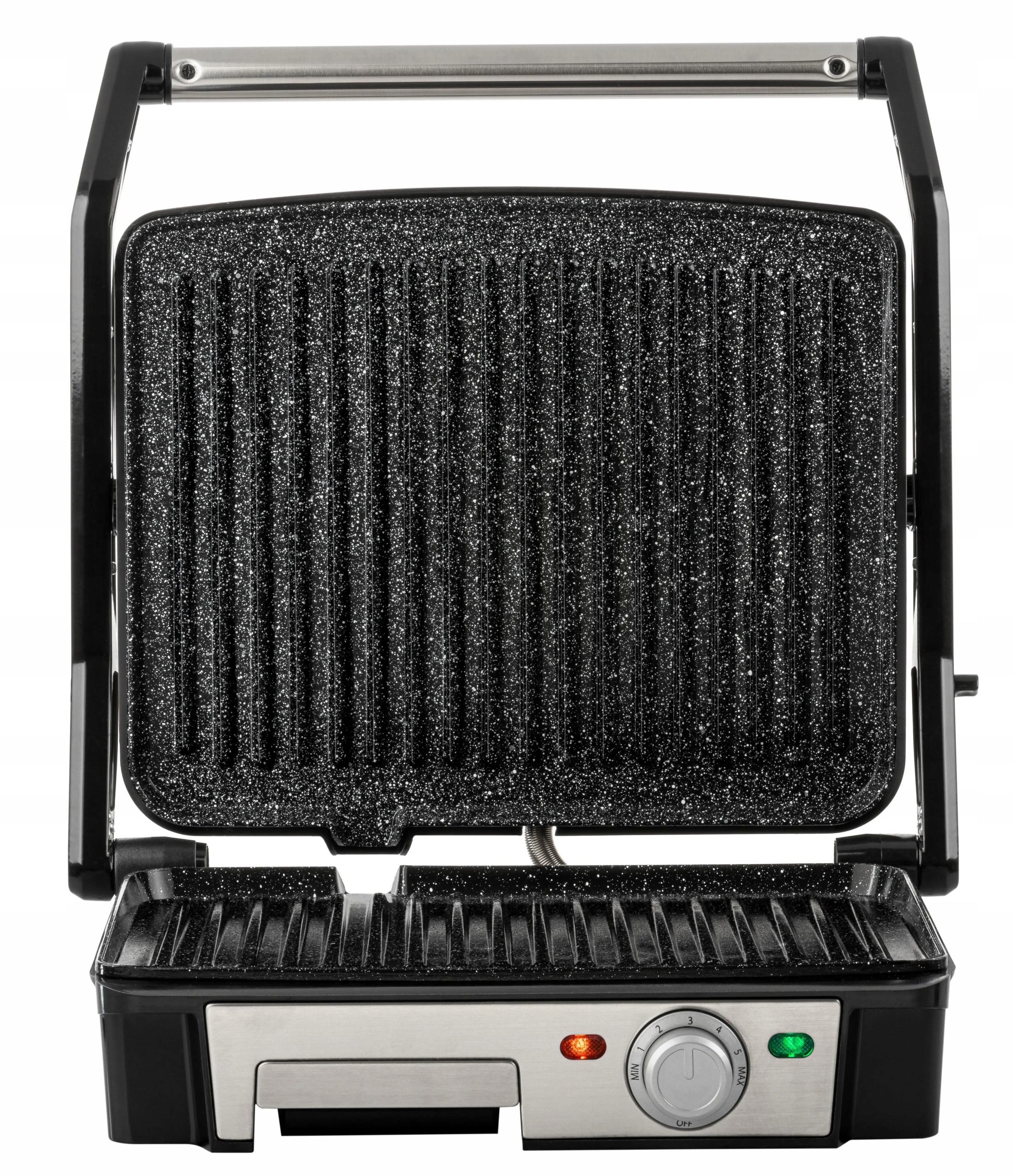 Grill elektryczny Raven EGE002X 1800W Powłoka marmurowa Regulacja Tacka