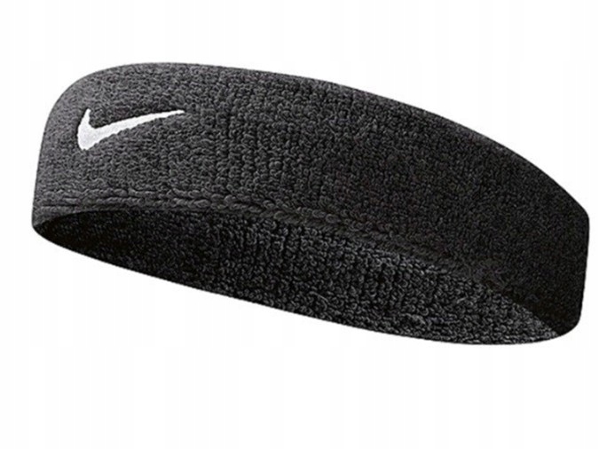 

Nike opaska na głowę czarna gumka frotk NNN27010OS