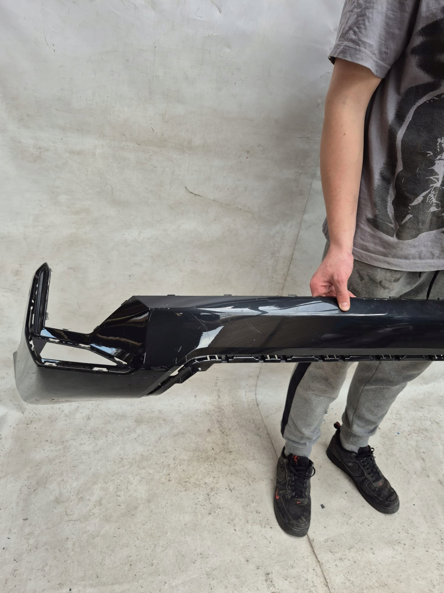BMW X1 U11 22-> DOL accessori spoiler Paraurti posteriore PDC