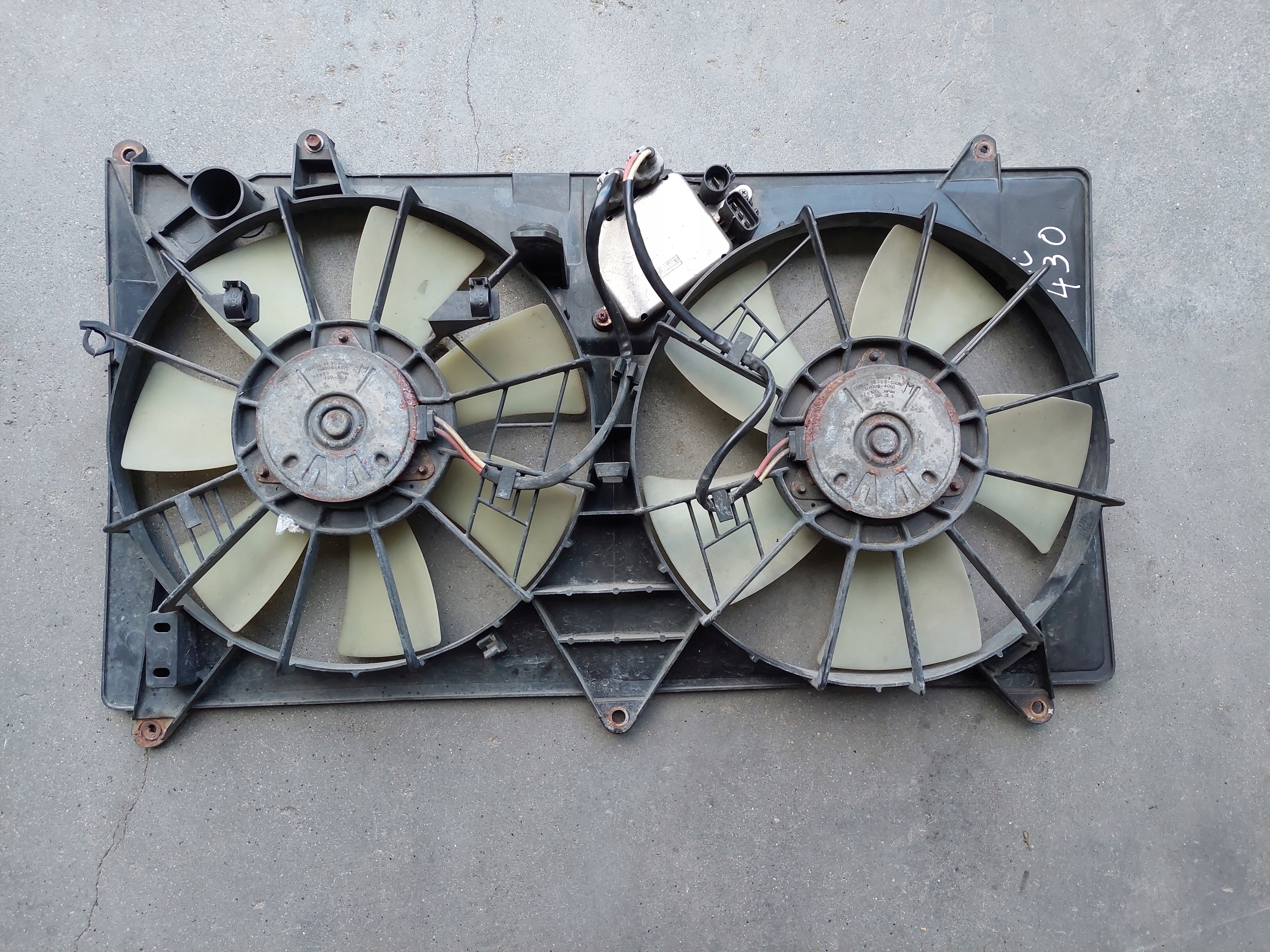 fan + module LEXUS SC II 430 4.3 SC430