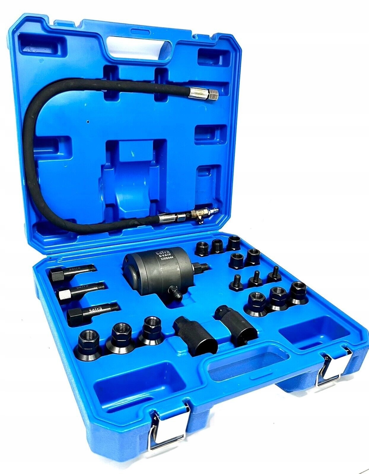 PNEUMATYCZNY MŁOTEK ŚCIĄGACZ WTRYSKIWACZY WYCIĄGACZ Z ADAPTERAMI SATRA