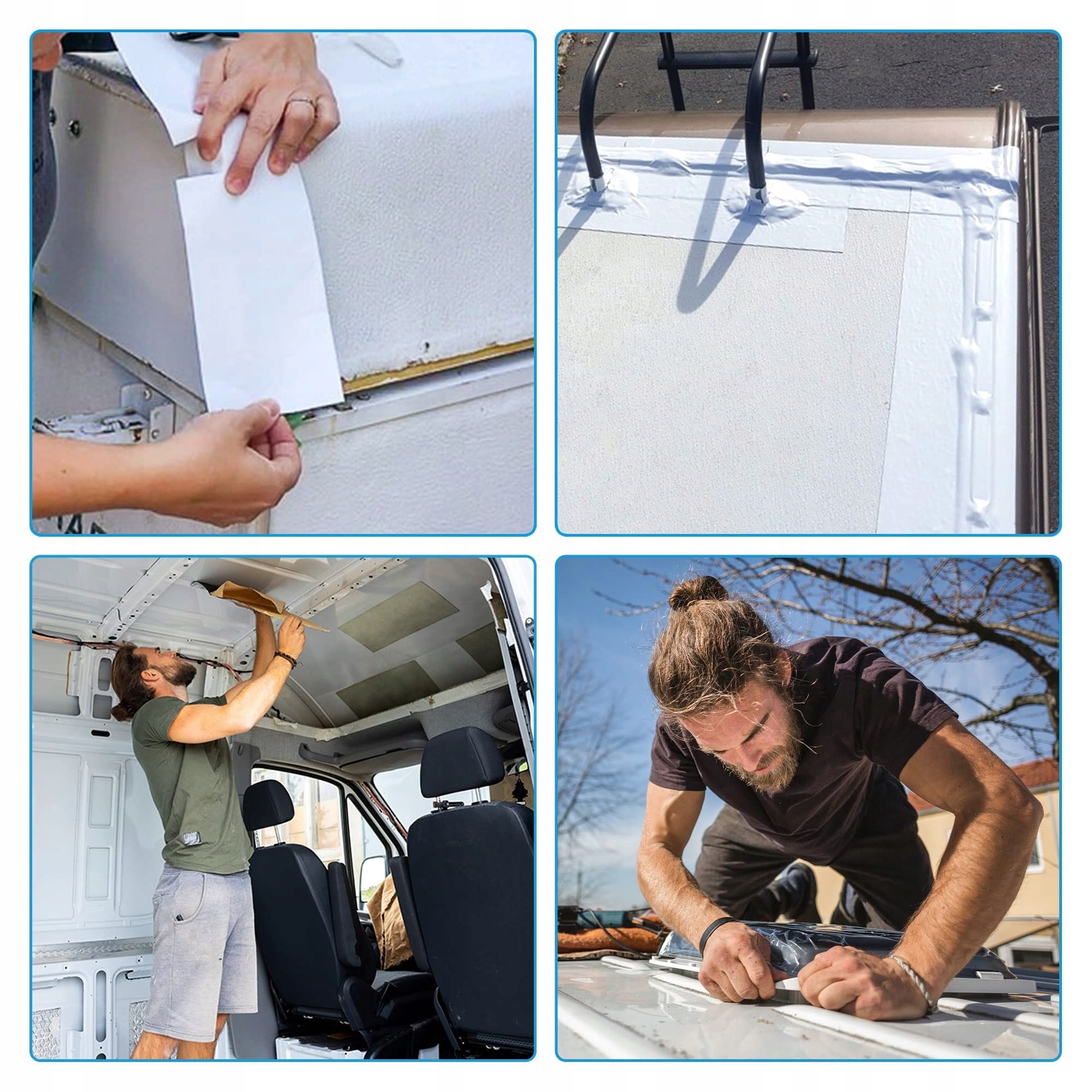 Taśma butylowa klejąca folia do kampera przyczepy uszczelniająca klej Marka Inna