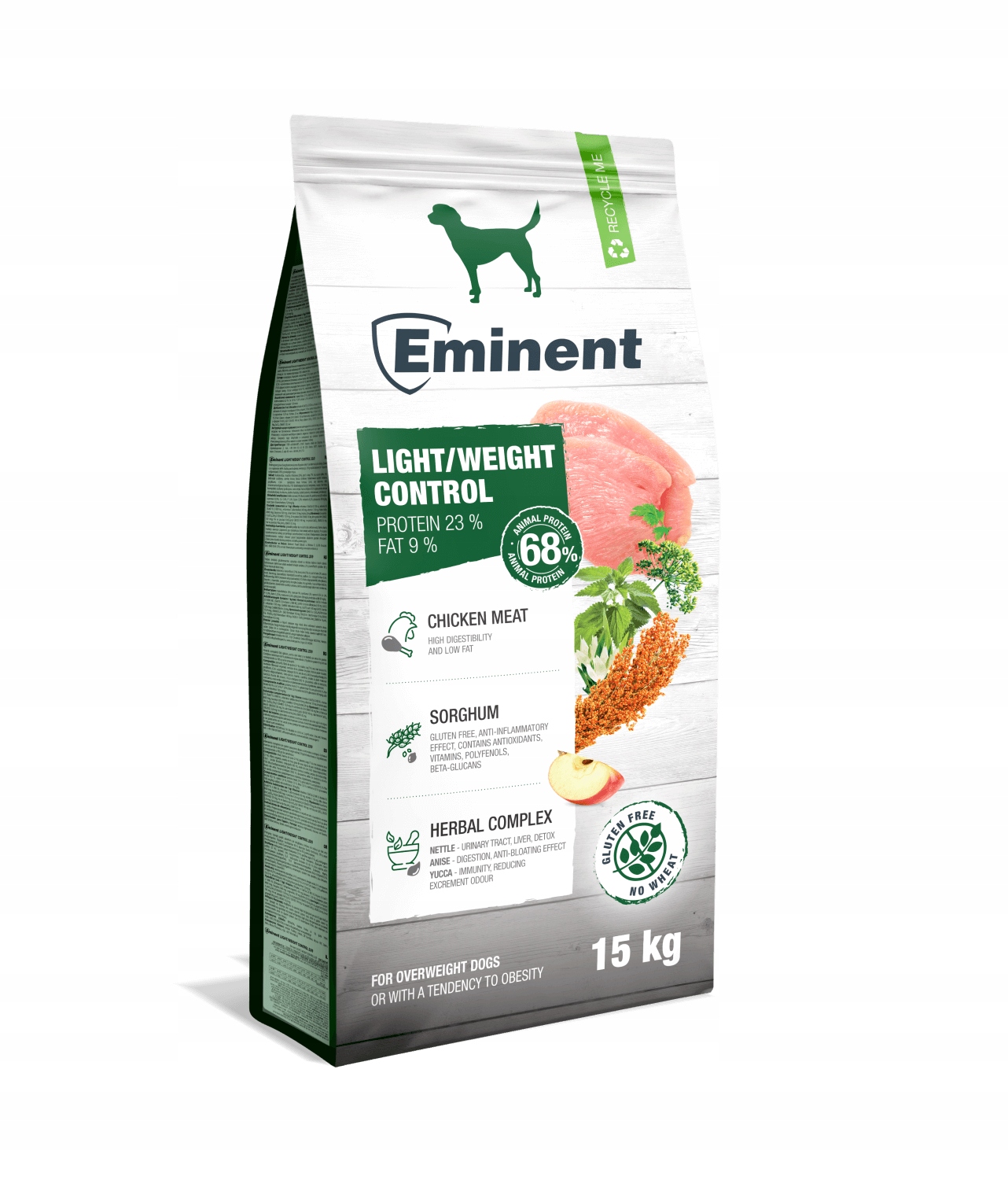 Levně Eminent LightWeightControl 15 kg pro psy s nadváhou tlustých a obézních psů XL