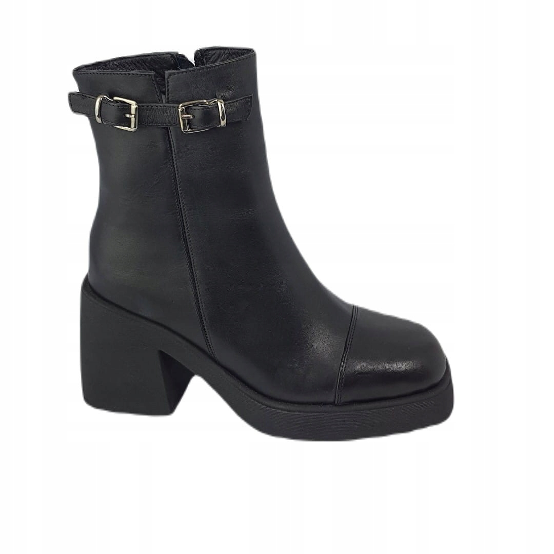 Dámské kotníkové boty Boccato 045.4239 Černá 40, Černá