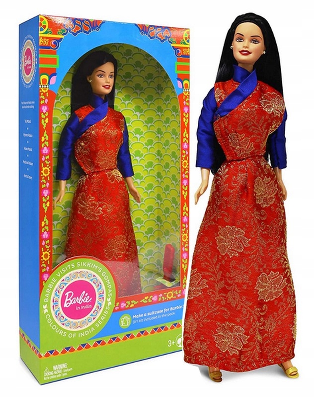 LALKA BARBIE IN INDIA VISIT SIKKIM GOMPAS