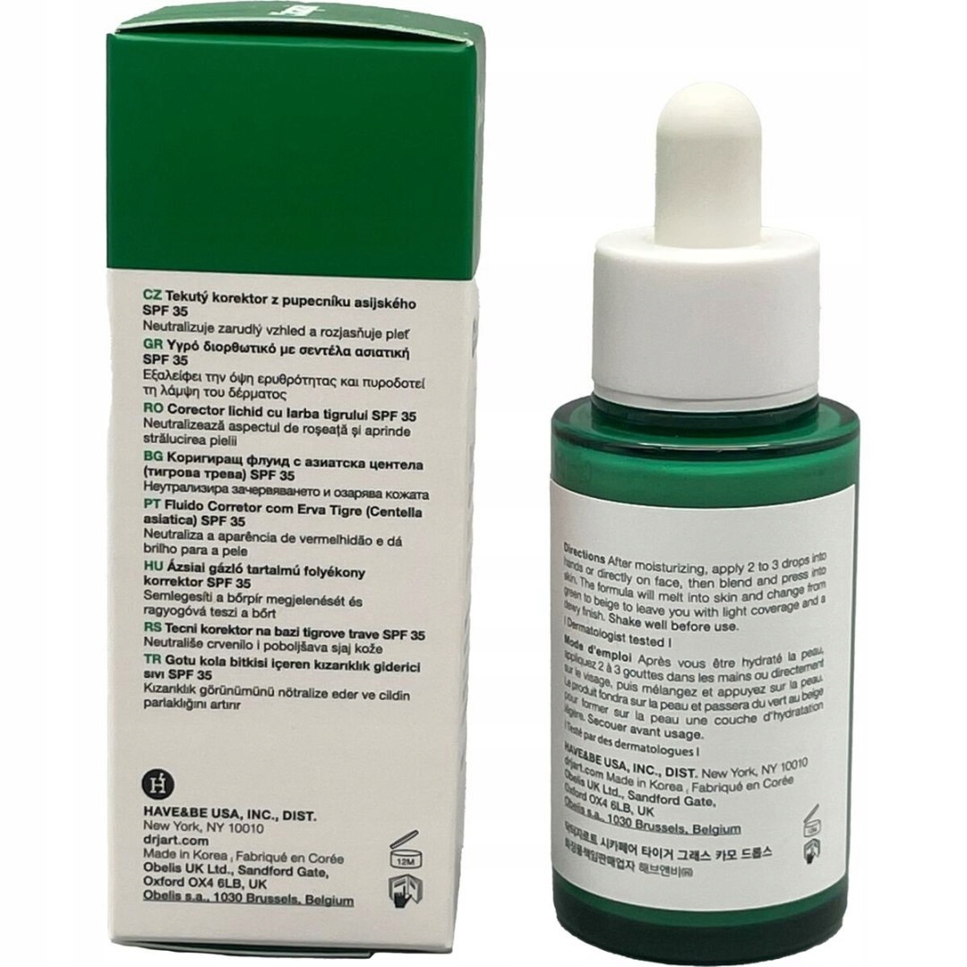 Korektor na obličej Dr.jart+ Cicapair Spf 35 30 ml