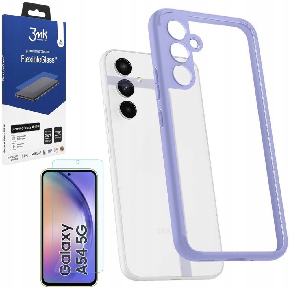 

Etui Szkło do Galaxy A54 5G, Spigen Ultra Hybrid
