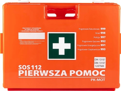 przenośna APTECZKA PIERWSZEJ POMOCY PK-MOT AZP20