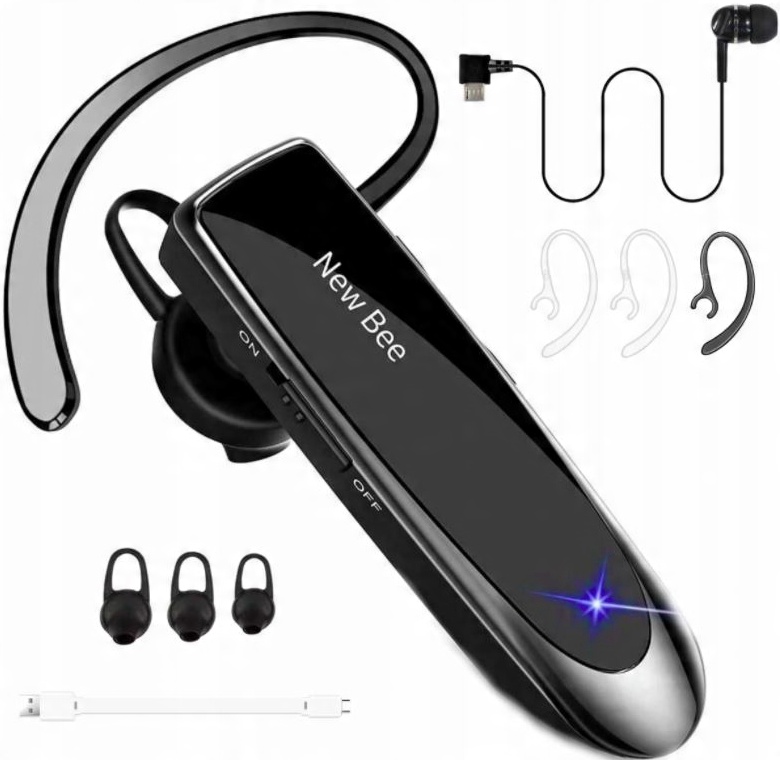 

Słuchawka Bluetooth 5.0 do telefonu za ucho NewBee