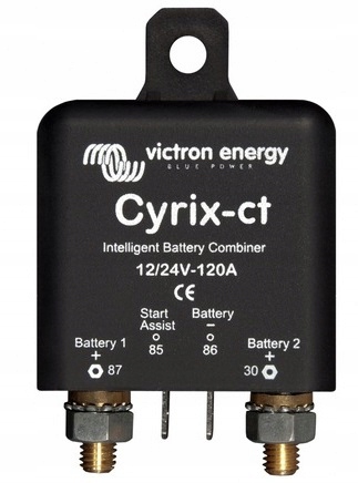 Victron Cyrix Ct 12V 24V 120A Izolátor Baterie Akumulátoru Originální