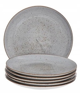 

Zestaw 6 Talerzy Deserowych Siwy Lubiana 20,5 CM