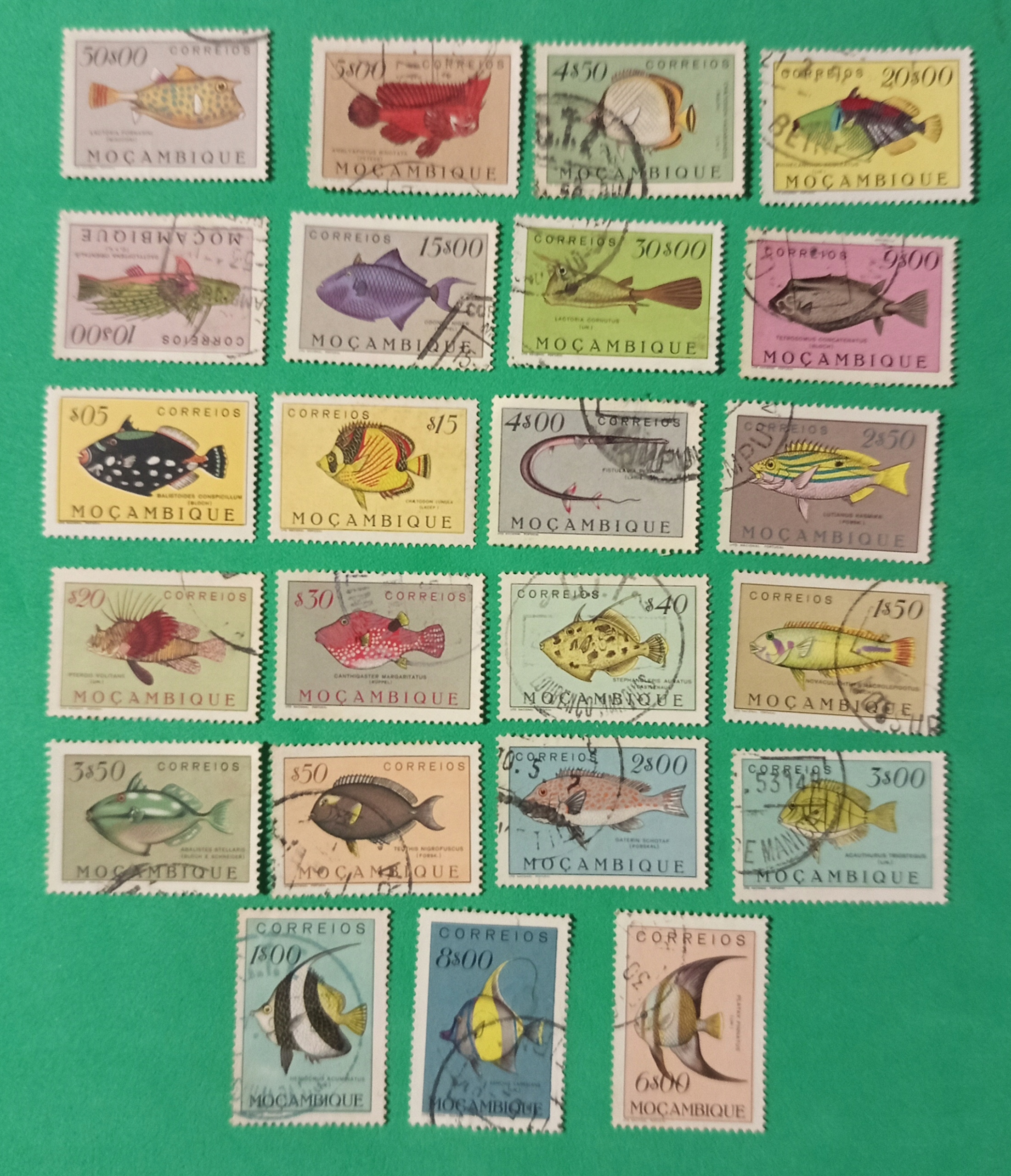 Ryby R1228 Mozambik kasowane.