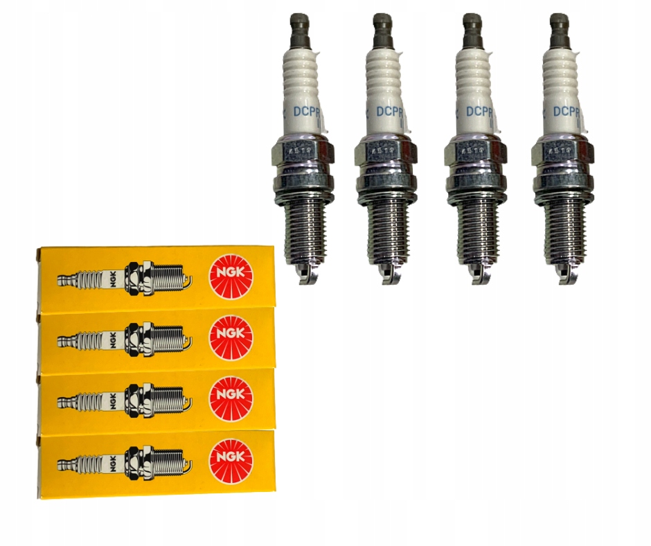 4 X ŚWIECA ZAPŁONOWA NGK 4983 FIAT DCPR7E-N-10