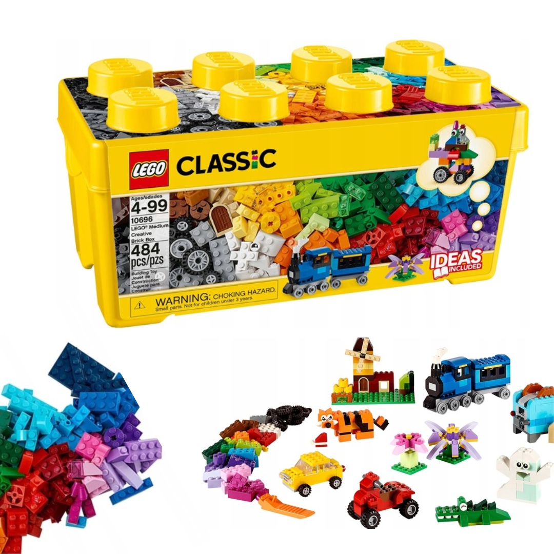 LEGO CLASSIC 10696 KREATYWNE KLOCKI ŚREDNI ZESTAW