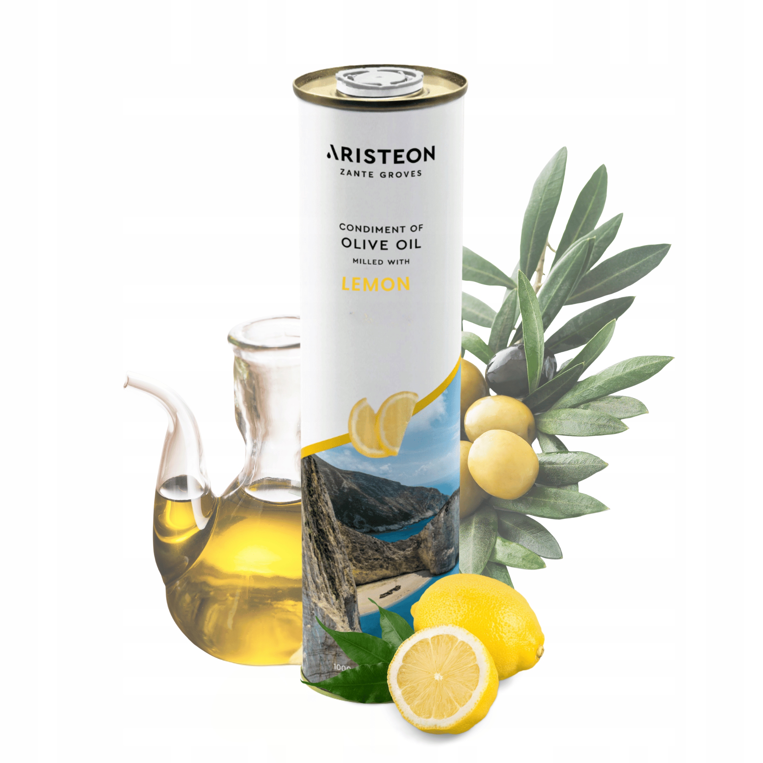 Aristeon Oliwa z Oliwek z Cytryną 1L Grecja Premium Eko Bio