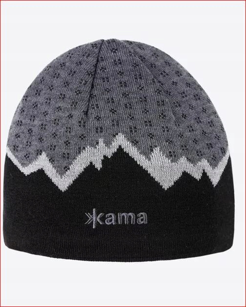 Čepice Kama A169 šedá Uni