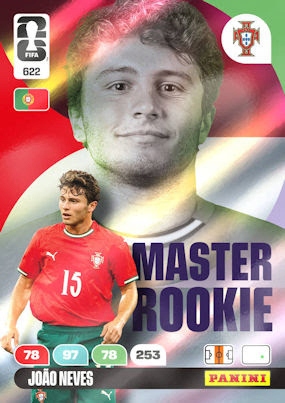 Panini Fifa World Cup 2026 622 Joao Neves Portugal