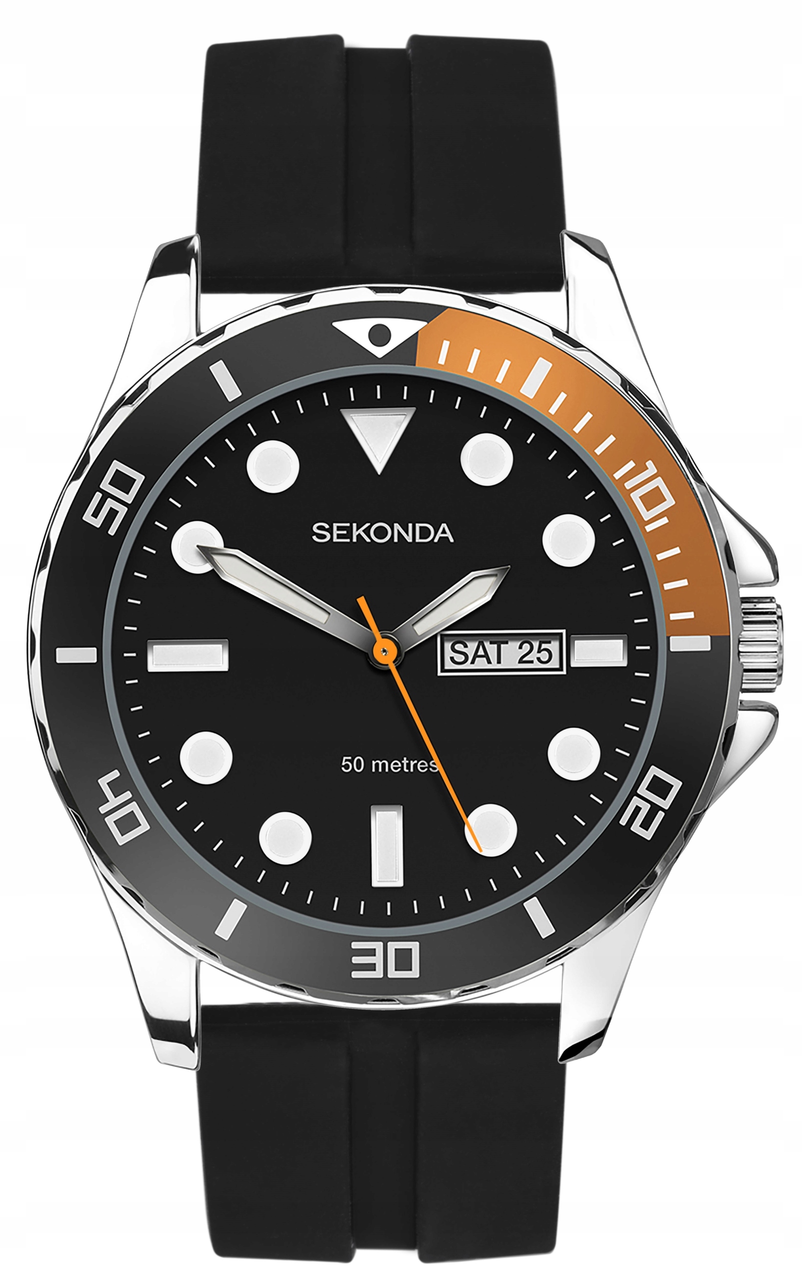 Pánské hodinky Sekonda 30118 černé křemenné klasické