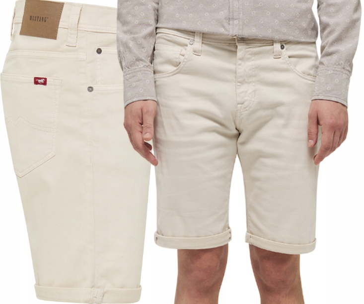 Krátké pánské džínové kraťasy Mustang Chicago vel. 31