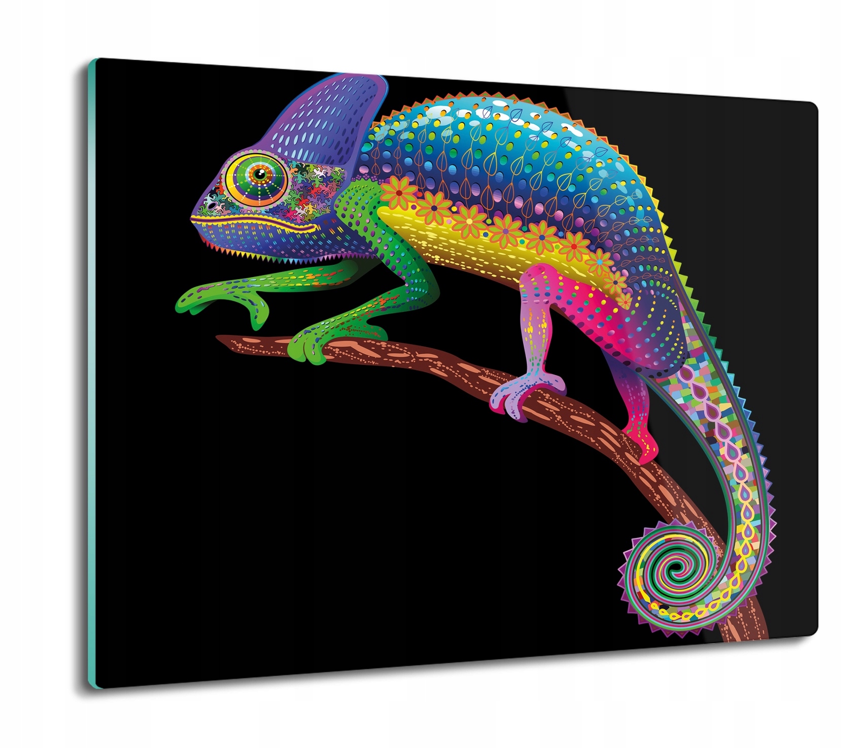 

Kameleon tęcza kolor 60x52 deska do kuchni szklana