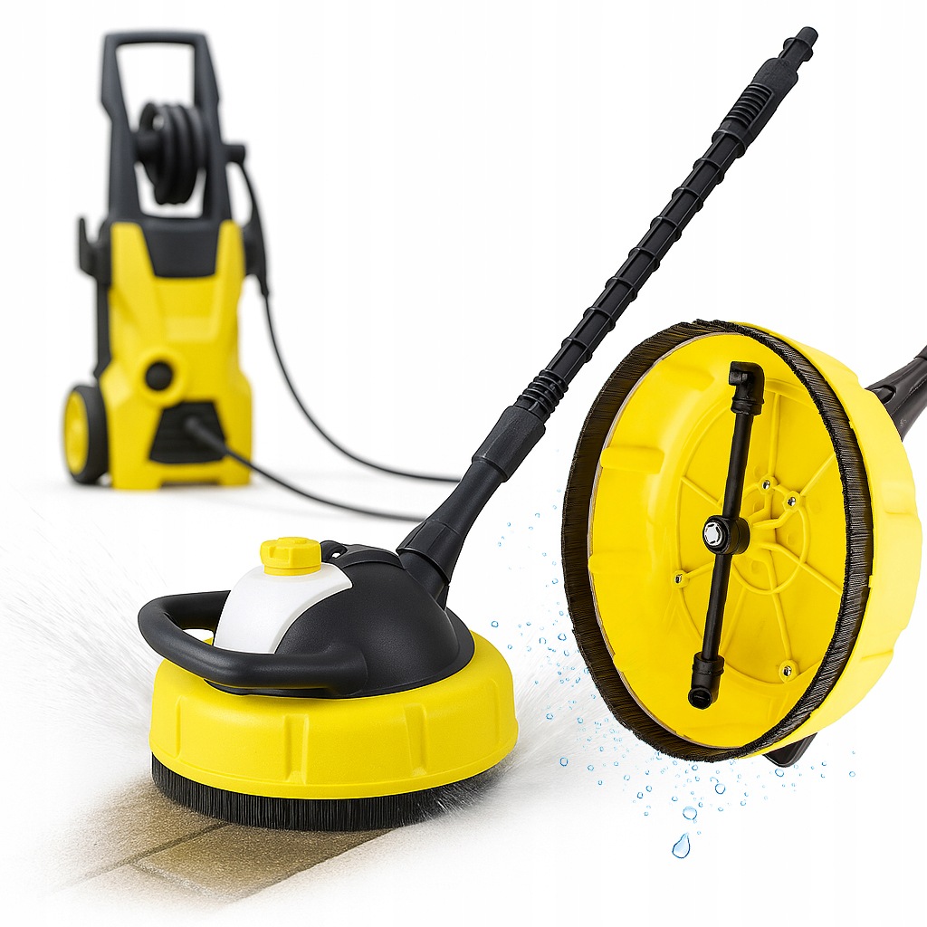 Kartáč T-racer Turbo 28 CM S Nádobkou Na Čisticí Prostředky Pro Karcher K1-K7