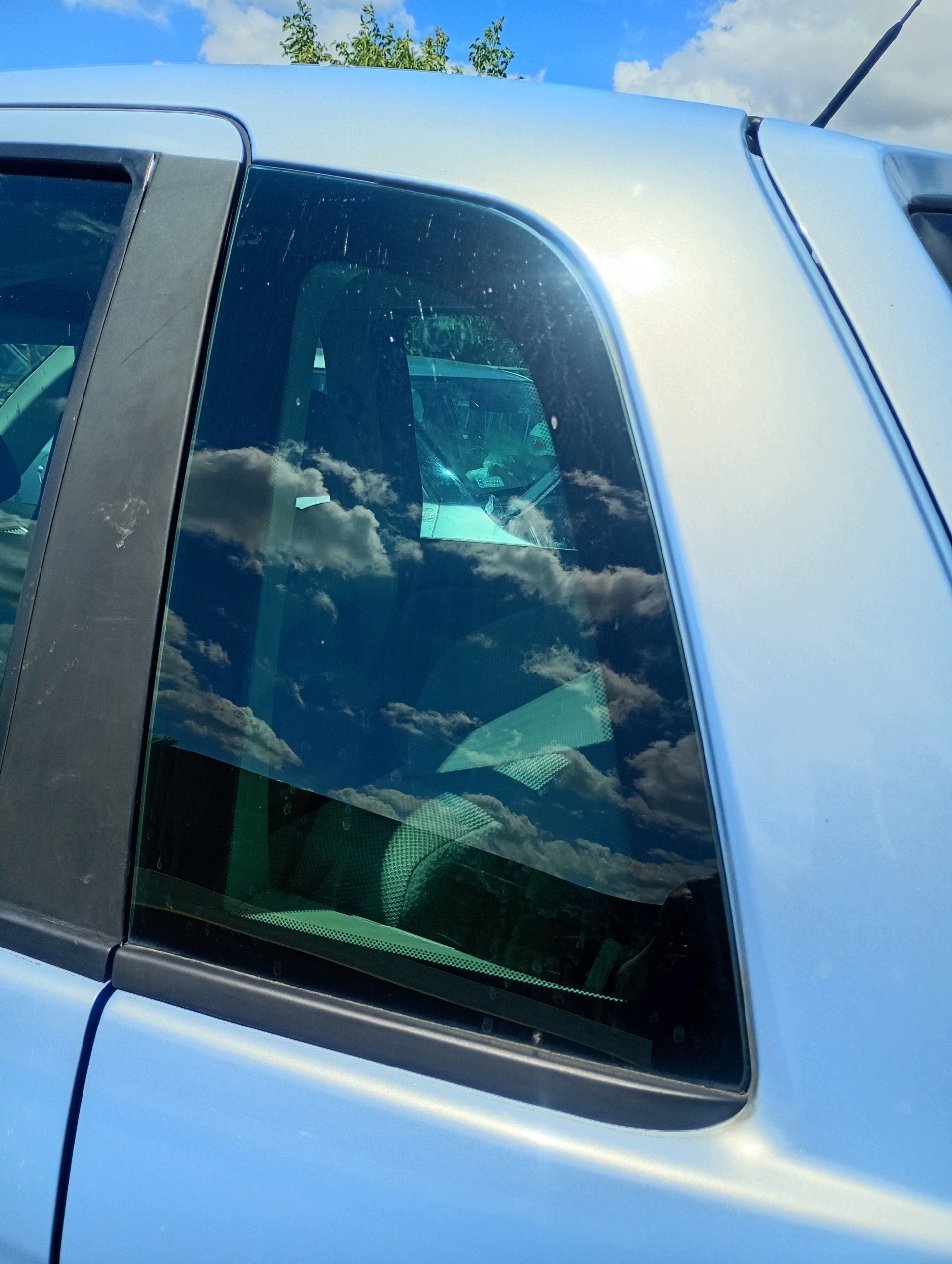 window side bodywork left rear part Fiat Idea 03-12