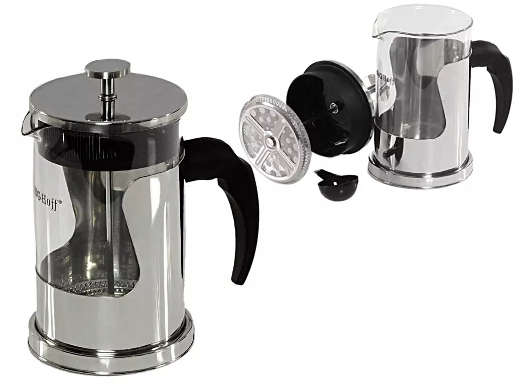

Szklany Zaparzacz Do Kawy Herbaty 600 ML Dzbanek