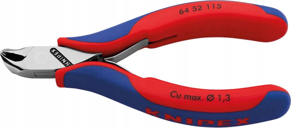 Čelní úhlové štípací kleště pro elektroniku bez zkosení 115 mm Knipex