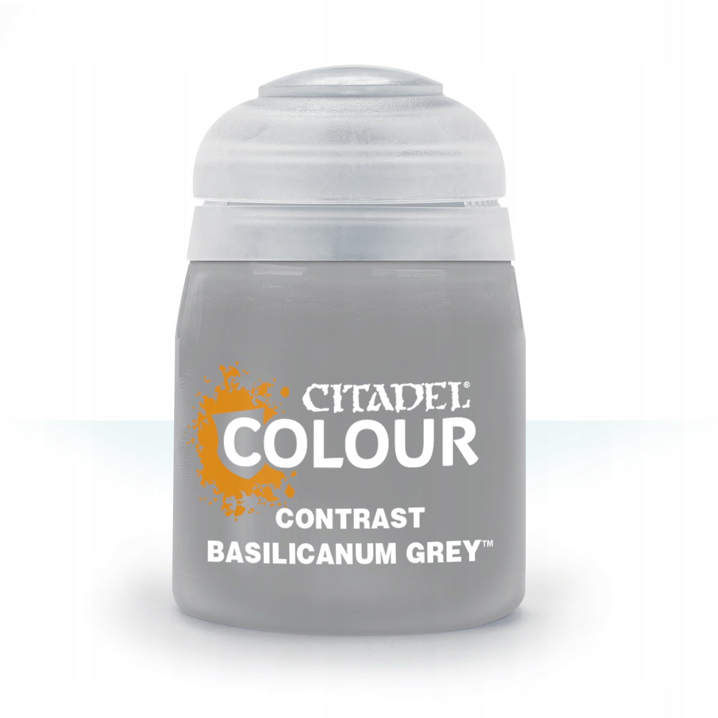 Farba akrylowa modelarska Citadel Contrast: Basilicanum Grey 18ml