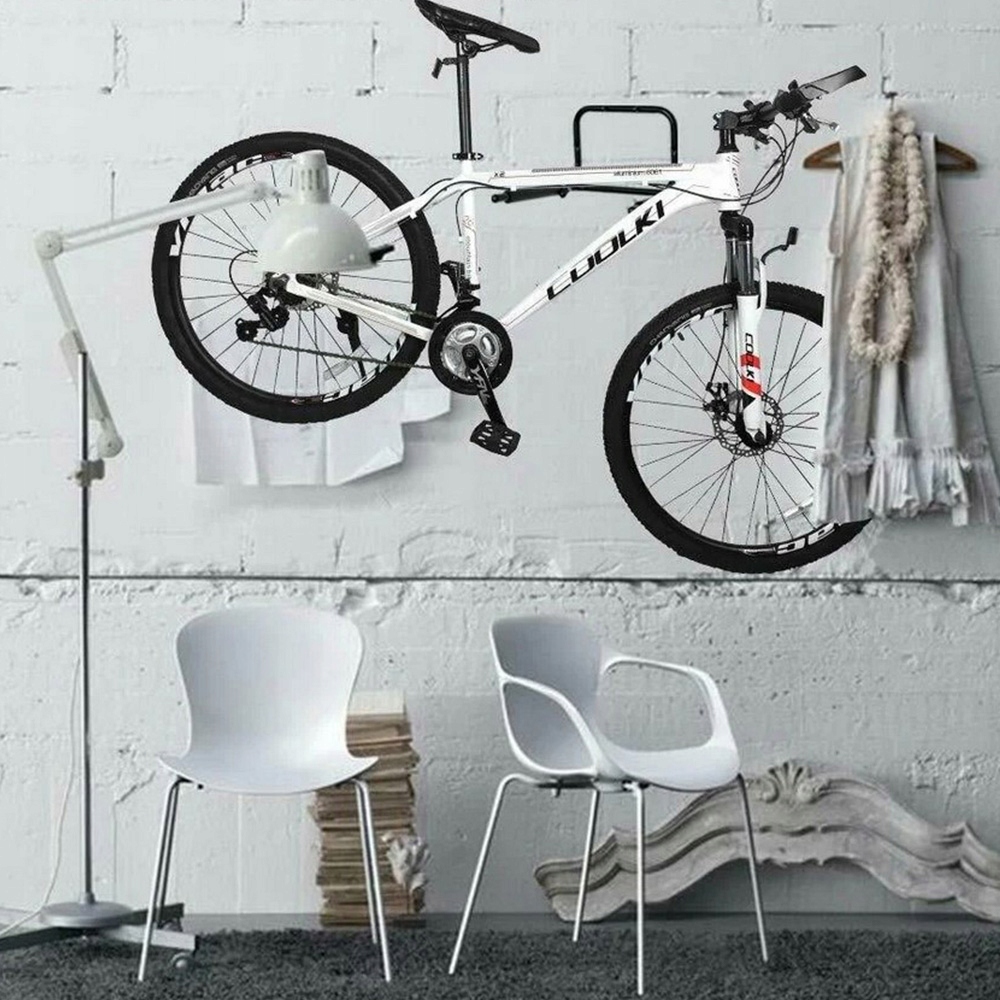 WIESZAK NA ROWER HULAJNOGĘ NA ŚCIANĘ UCHWYT ROWEROWY ZA RAMĘ SKŁADANY MOCNY Kod producenta PROFI6001854